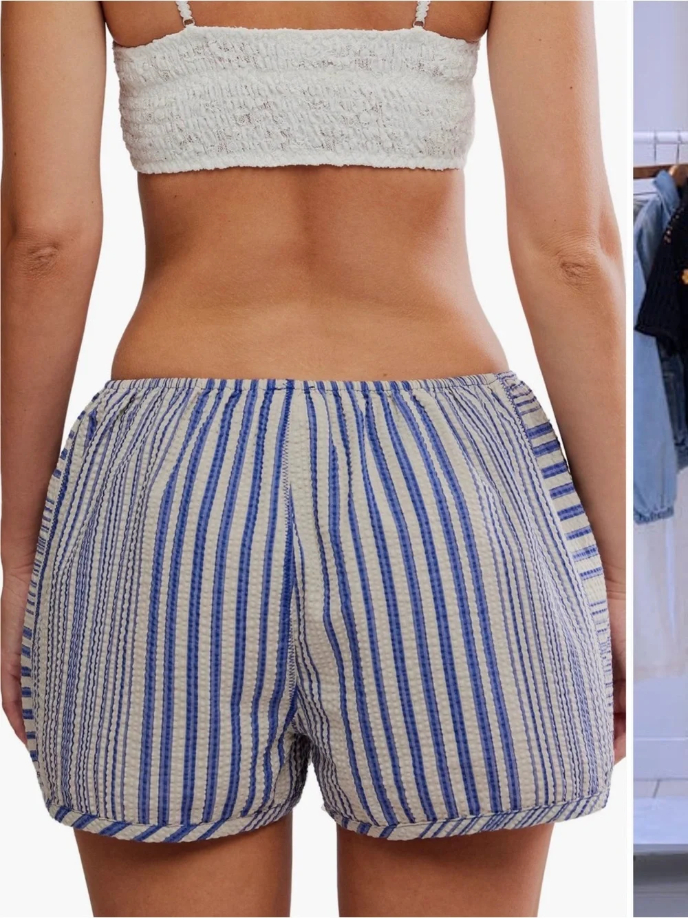 Free People Intimately FP 'Home By 8' Boxer Shorts Medium Women’s Shorts
